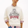 Sudadera con el logotipo del escudo bordado