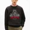 Sudadera con el logotipo del escudo bordado