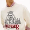 Sudadera con el logotipo del escudo bordado