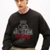 Sudadera con el logotipo del escudo bordado
