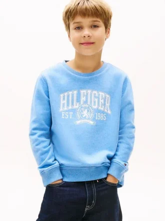 Sudadera con el logotipo Hilfiger 85 para niños
