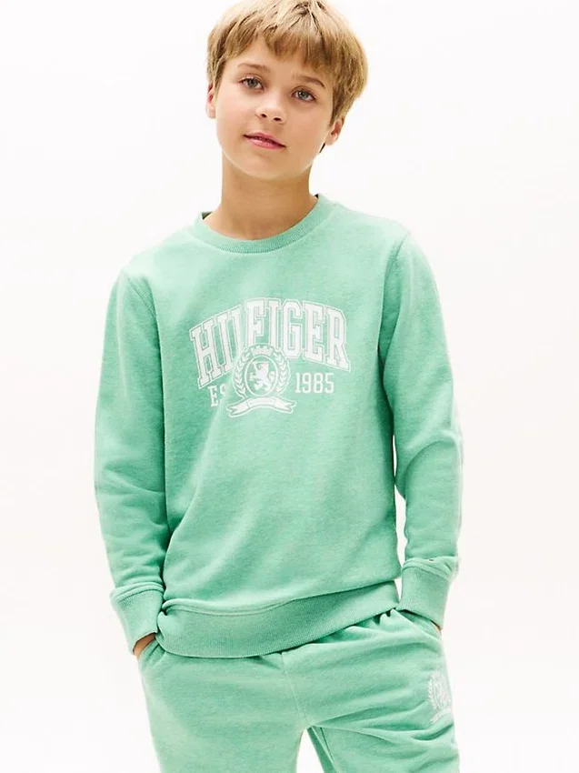 Sudadera con el logotipo Hilfiger 85 para niños Sudadera con el logotipo Hilfiger 85 para niños