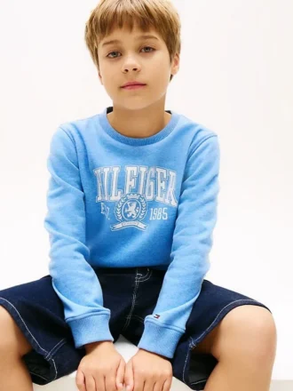 Sudadera con el logotipo Hilfiger 85 para niños