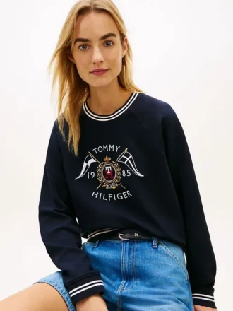 Sudadera con escudo náutico