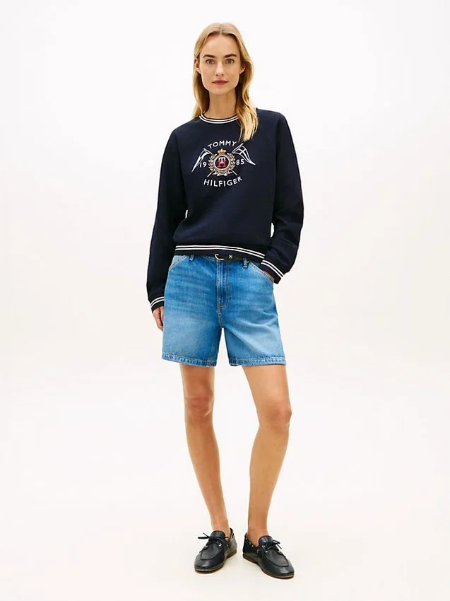 Sudadera con escudo náutico Sudadera con escudo náutico