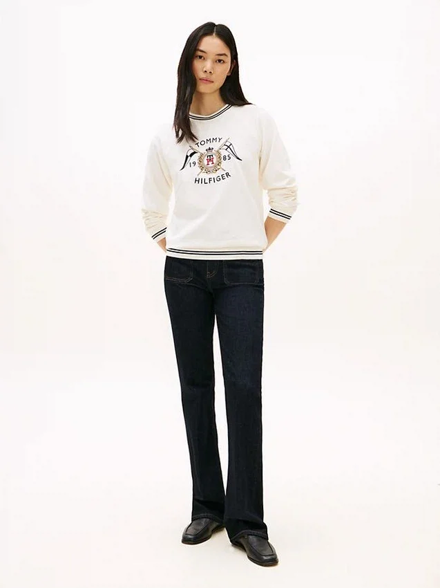 Sudadera con escudo náutico Sudadera con escudo náutico