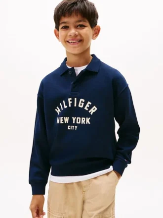 Sudadera con gráfico Hilfiger para niño
