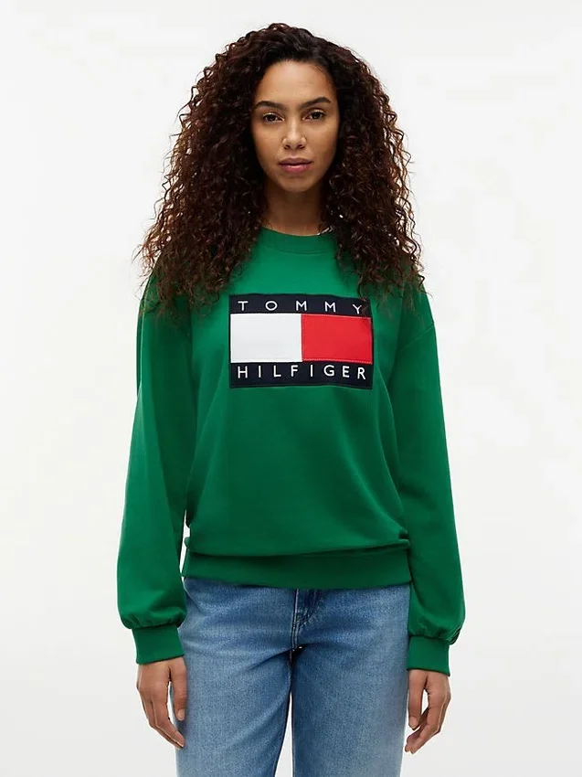 Sudadera con logotipo de bandera Sudadera con logotipo de bandera