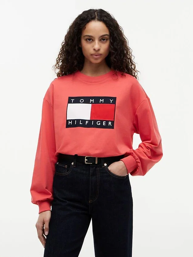 Sudadera con logotipo de bandera Sudadera con logotipo de bandera