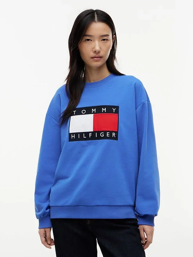 Sudadera con logotipo de bandera Sudadera con logotipo de bandera