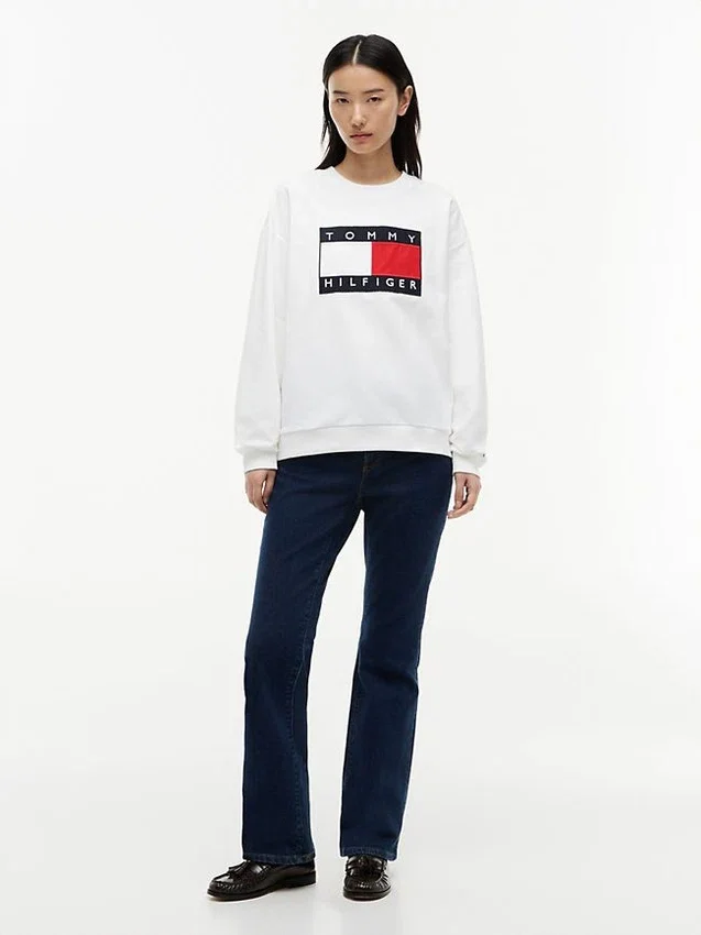 Sudadera con logotipo de bandera Sudadera con logotipo de bandera