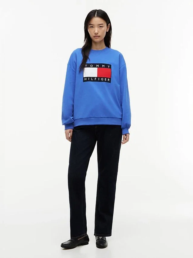 Sudadera con logotipo de bandera Sudadera con logotipo de bandera