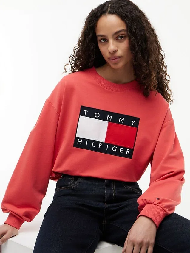 Sudadera con logotipo de bandera Sudadera con logotipo de bandera