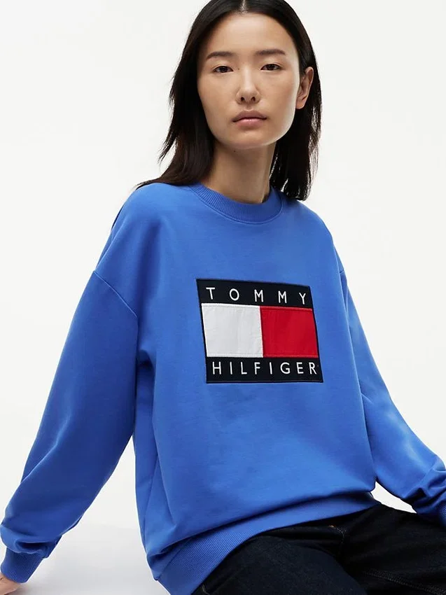 Sudadera con logotipo de bandera Sudadera con logotipo de bandera