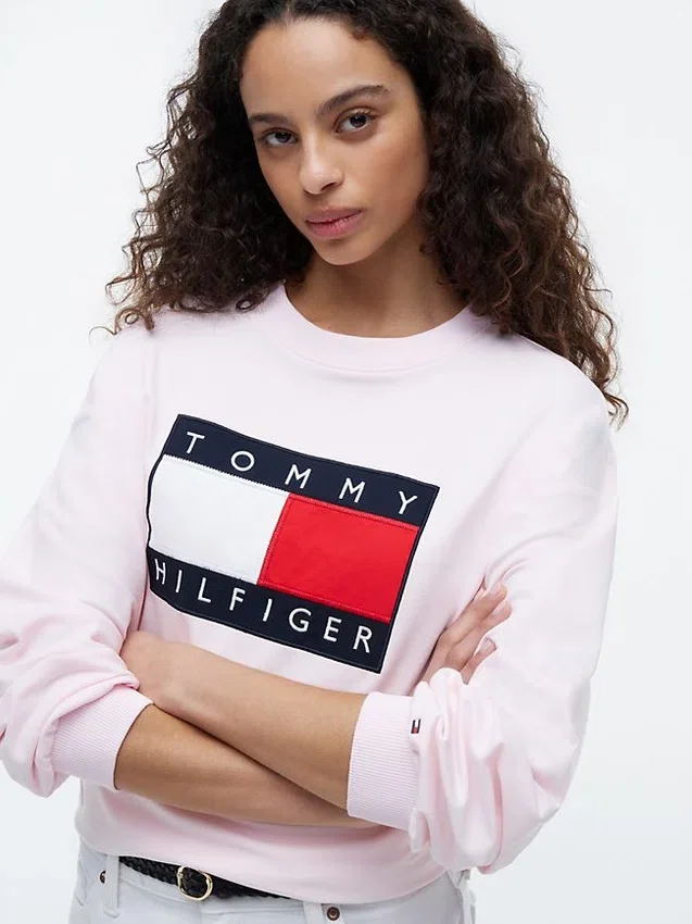 Sudadera con logotipo de bandera Sudadera con logotipo de bandera