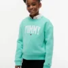 Sudadera con logotipo Tommy para niña