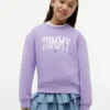Sudadera con logotipo Tommy para niña