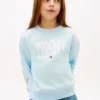 Sudadera con logotipo Tommy para niña Sudadera con logotipo Tommy para niña