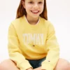 Sudadera con logotipo Tommy para niña