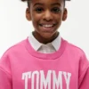 Sudadera con logotipo Tommy para niña Sudadera con logotipo Tommy para niña