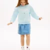 Sudadera con logotipo Tommy para niña Sudadera con logotipo Tommy para niña