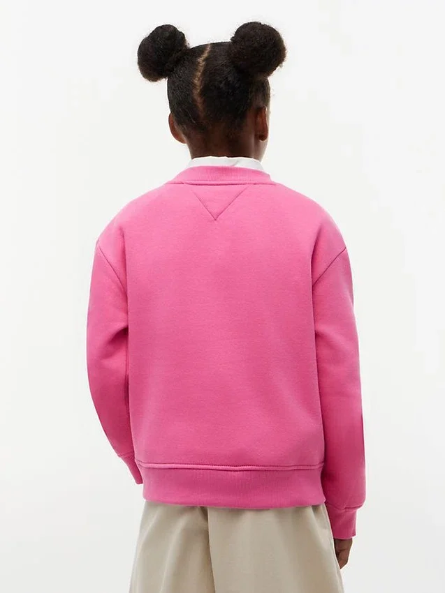 Sudadera con logotipo Tommy para niña Sudadera con logotipo Tommy para niña