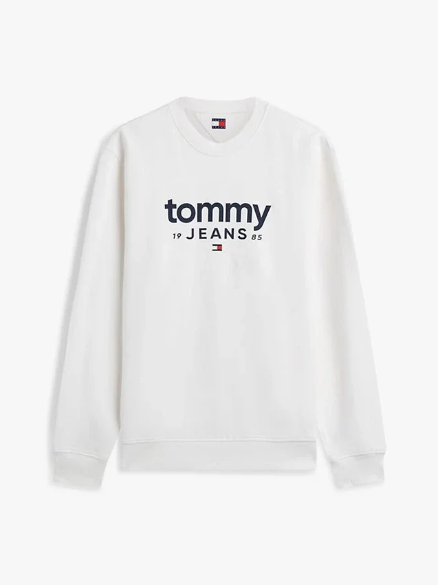 Sudadera de ante con el logotipo de Tommy Jeans Sudadera de ante con el logotipo de Tommy Jeans