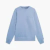Sudadera de cuello redondo teñida en prenda Sudadera de cuello redondo teñida en prenda