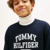 Sudadera de felpa con logotipo para niño Sudadera de felpa con logotipo para niño