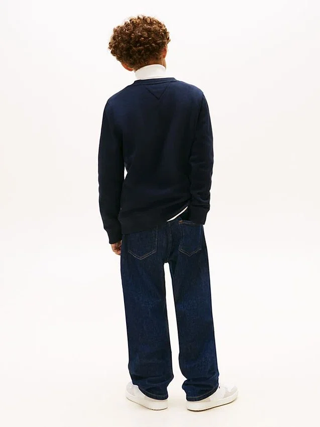Sudadera de felpa con logotipo para niño Sudadera de felpa con logotipo para niño