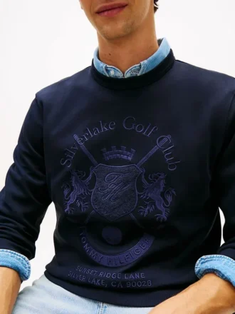 Sudadera de punto Intechno con logotipo del club en tonos similares
