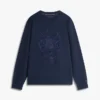 Sudadera de punto Intechno con logotipo del club en tonos similares