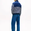 Sudadera de rayas con cremallera de un cuarto Sudadera de rayas con cremallera de un cuarto