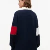 Sudadera de rugby con bandera de corte oversize de Tommy Jeans Sudadera de rugby con bandera de corte oversize de Tommy Jeans