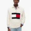Sudadera de rugby con gran logotipo de bandera Sudadera de rugby con gran logotipo de bandera