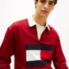 Sudadera de rugby con gran logotipo de bandera Sudadera de rugby con gran logotipo de bandera