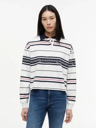 Sudadera de rugby holgada de Tommy Jeans