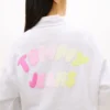Sudadera holgada con estampado de pompones de Tommy Jeans