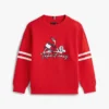 Sudadera infantil con estampado de bandera ondulada Sudadera infantil con estampado de bandera ondulada