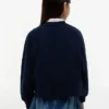 Sudadera raglán con bandera en tonos para niña Sudadera raglán con bandera en tonos para niña