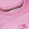 Sudadera raglán con bandera en tonos para niña Sudadera raglán con bandera en tonos para niña