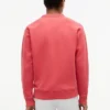Sudadera raglán con logo de bandera y interior cepillado