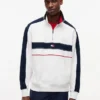 Sudadera Tommy Jeans con cremallera de un cuarto y bloques de color