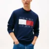 Sudadera Tommy Jeans con gran logotipo de bandera