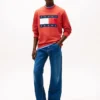 Sudadera Tommy Jeans con gran logotipo de bandera
