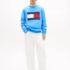 Sudadera Tommy Jeans con gran logotipo de bandera