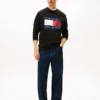 Sudadera Tommy Jeans con gran logotipo de bandera