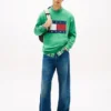 Sudadera Tommy Jeans con gran logotipo de bandera