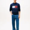 Sudadera Tommy Jeans con gran logotipo de bandera