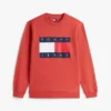 Sudadera Tommy Jeans con gran logotipo de bandera
